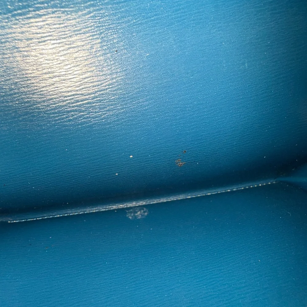 Authentic‎ Louis Vuitton Blue Epi Leather Bifold Bag Wallet-Project